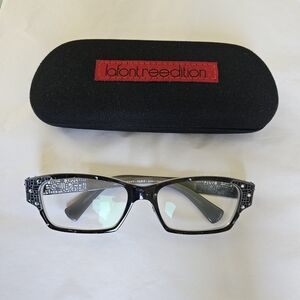 Authentic Lafont Nirvana 1014 Black/Gray Frames Pre-owned Modified